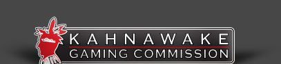 logo de la commission de jeux de Kahnawake au Canada Kahnwake Gaming Commission