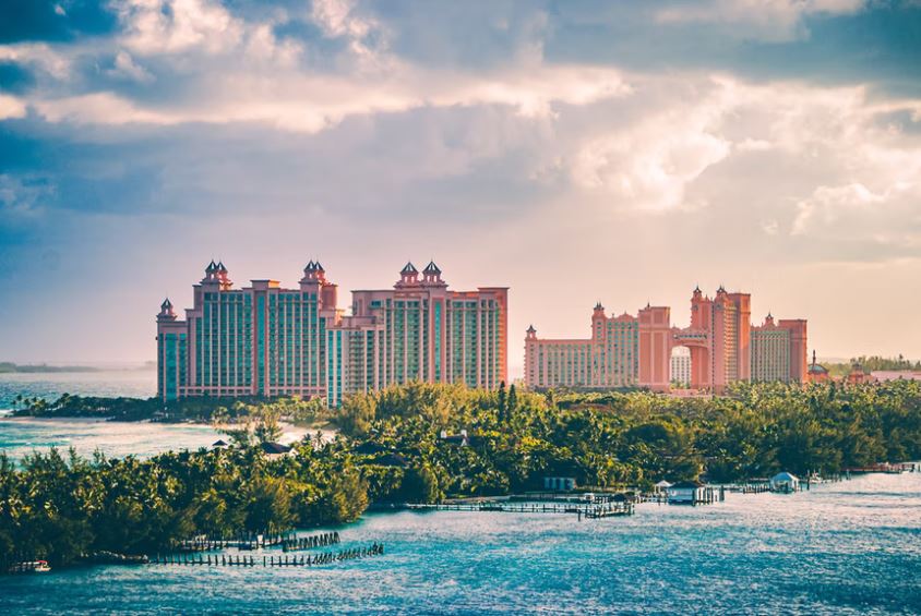 the Atlantis Resort un des plus grand casino au monde situe dans les caraibes