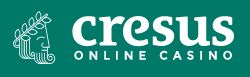 le logo du casino Cresus sur fond vert